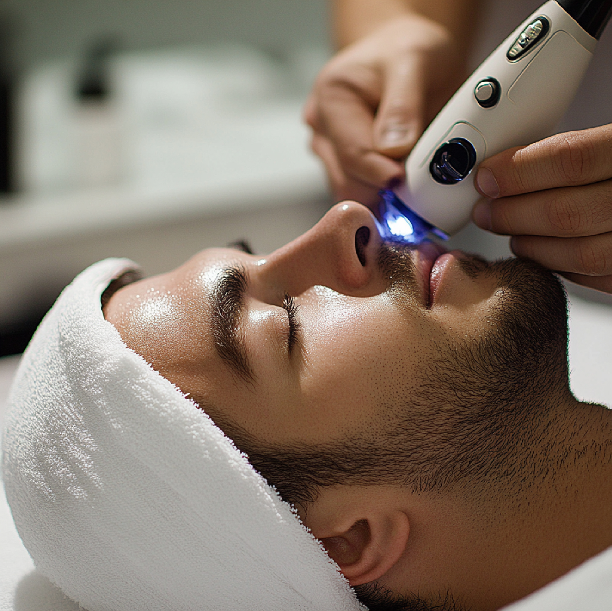 man-undergoing-hightech-facial-treatment-with-advanced-equipment-modern-spa-environment